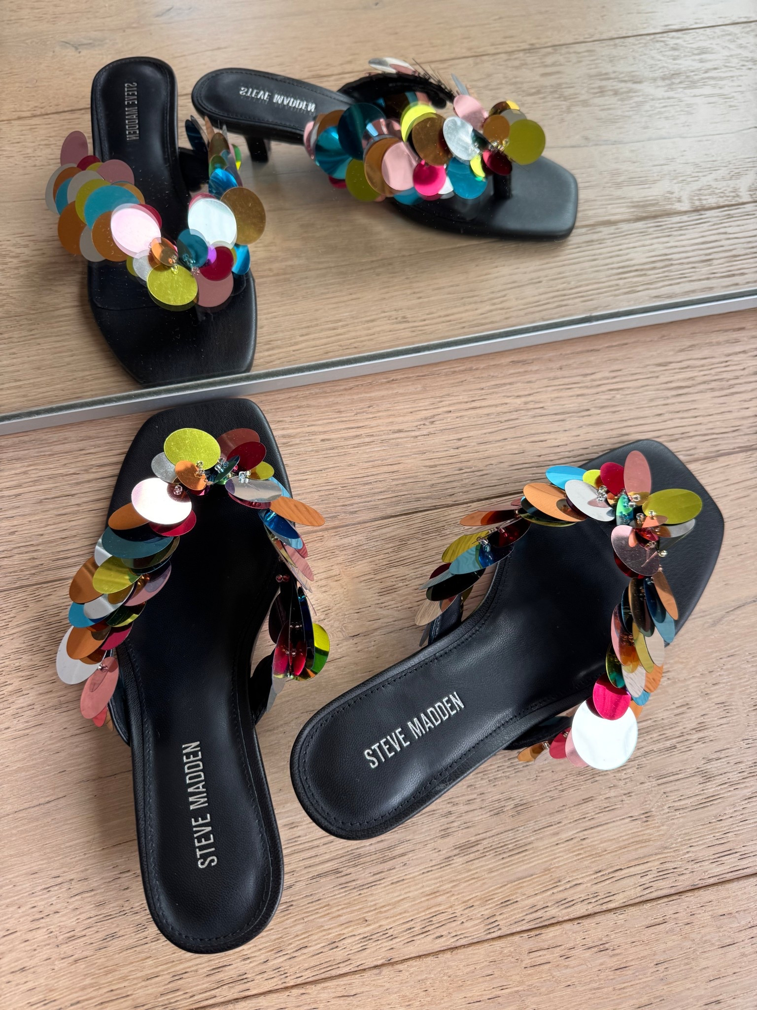 Sequin things with a kitten heel 

#LTKSaleAlert #LTKTravel