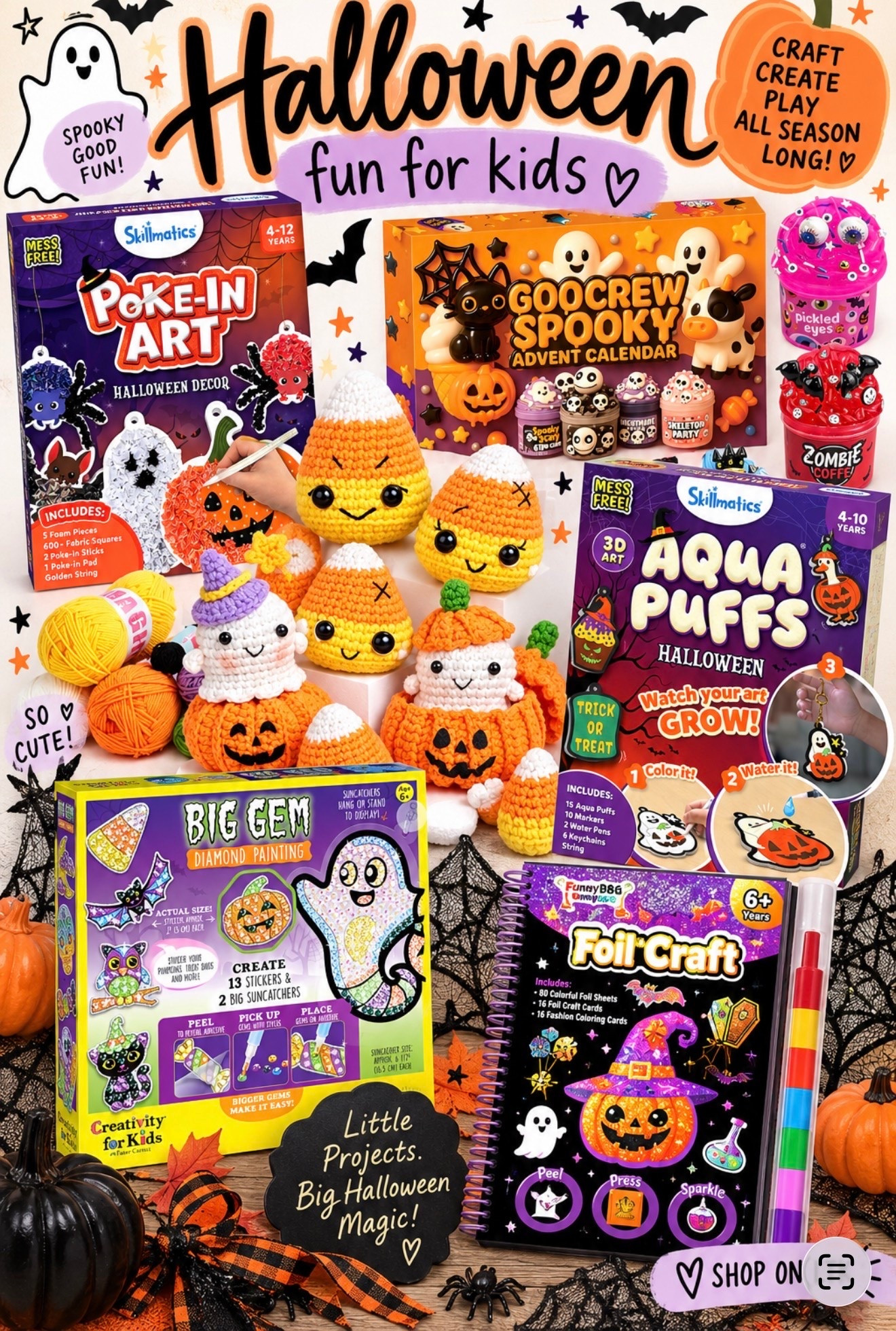 Halloween creative and crafty items

#LTKKids #LTKSeasonal
