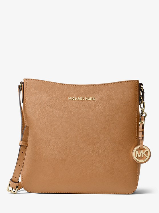 Jet Set Travel Large Saffiano Leather Crossbody | Michael Kors US