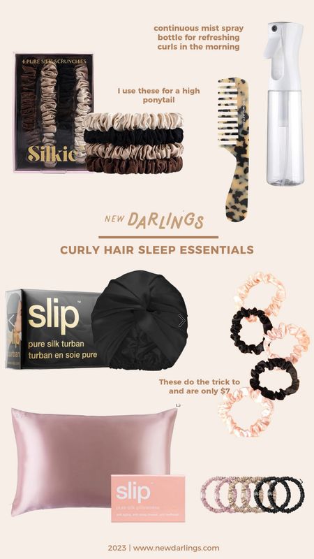 My favorite sleep essentials for curly hair - keeping your curls fresh while you sleep 

#LTKbeauty #LTKstyletip #LTKfindsunder100