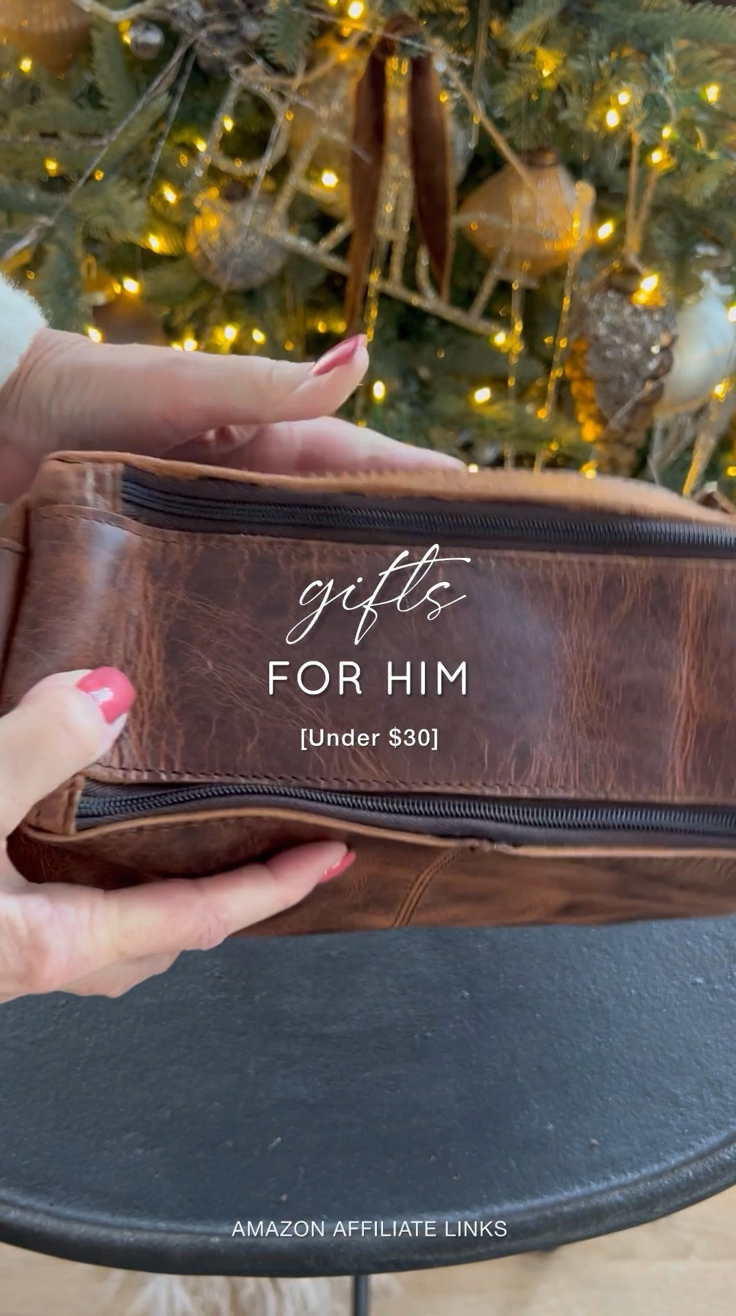 GIFT IDEAS FOR HIM — Under $30. Guys are hard to buy for — yes or no? 

This toiletry bag is so soft. My boys love the Man bar—the scents are so good! And I love the compact case manicure set. 



#LTKFindsUnder50 #LTKGiftGuide #LTKHoliday