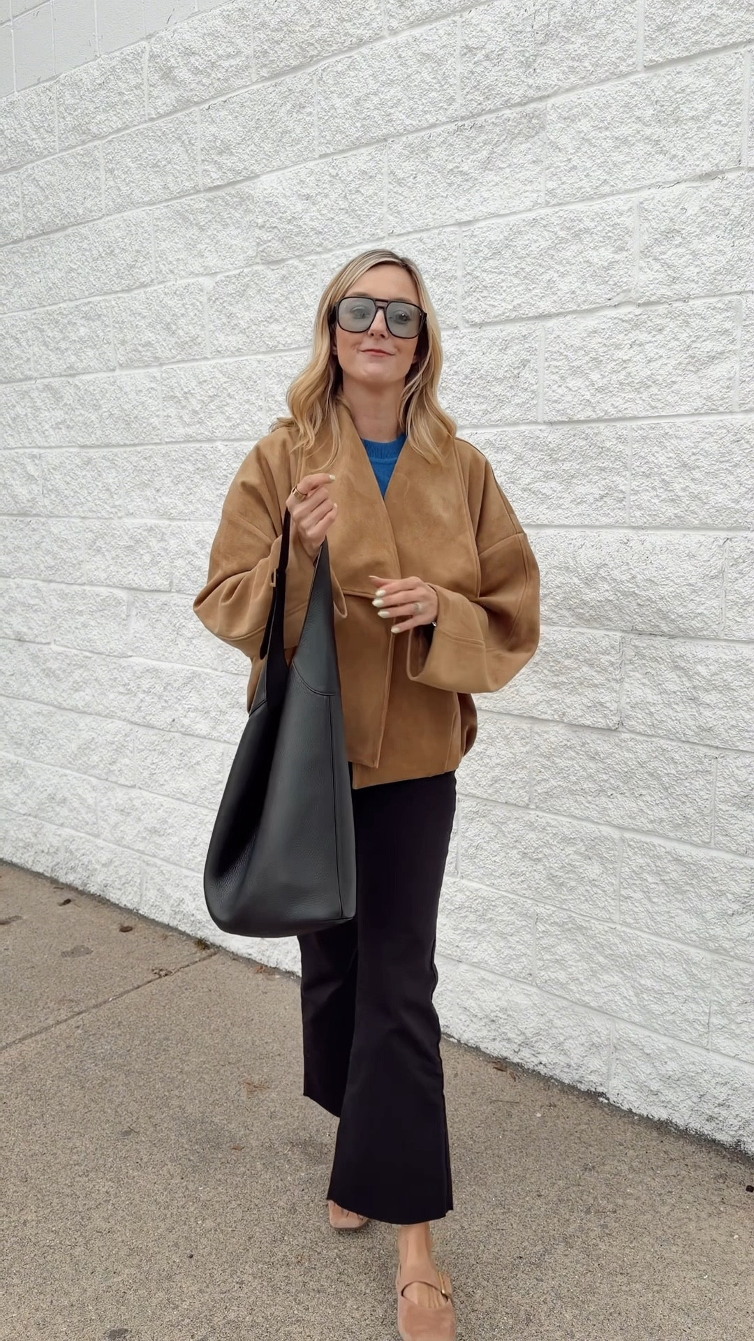 I've been waiting for this weather to finally pull out my suede jacket and I'm absolutely obsessed with how this spring outfit turned out.

The combo of ballet flats + jeans + a buttery suede jacket is so chic, comfy and easy! 


Spring outfits 2026 • spring fashion • ballet flats outfit • spring ootd • everyday chic
Spring outfit ideas • ballet flats outfit • everyday chic • spring fashion 2026 • effortless style • casual chic • spring ootd • elevated basics • women's fashion inspo • outfit formula

#LTKdayinmylife #LTKSaleAlert #LTKTall