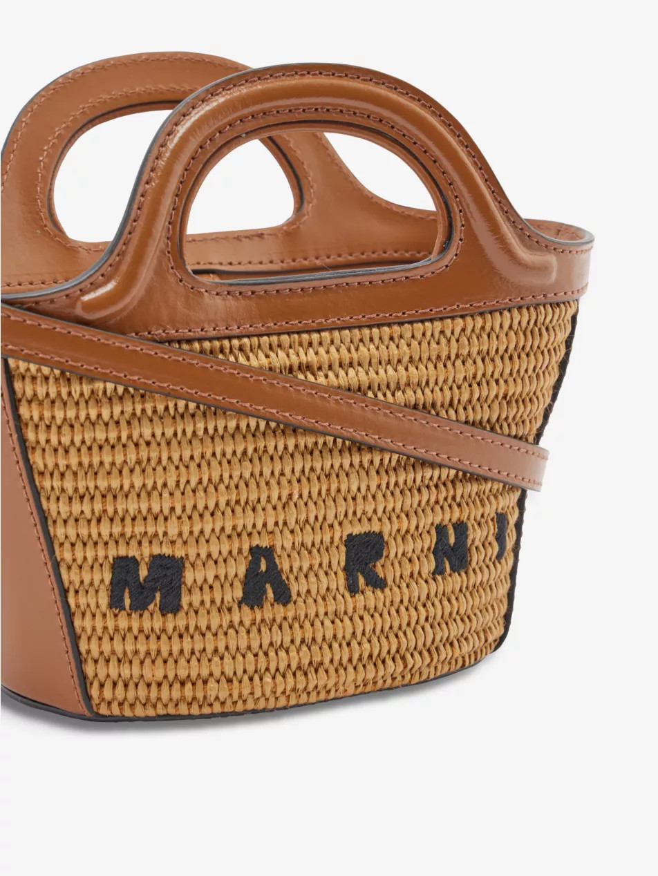 Tropicalia micro straw cross-body bag | Selfridges