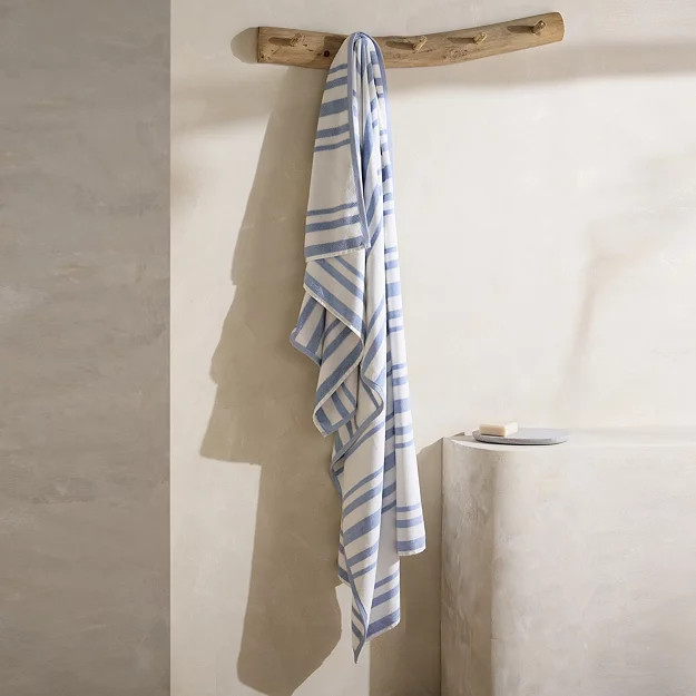 Cove Stripe Beach Towel | Towels & Bath Sheets | The White Company | The White Company US