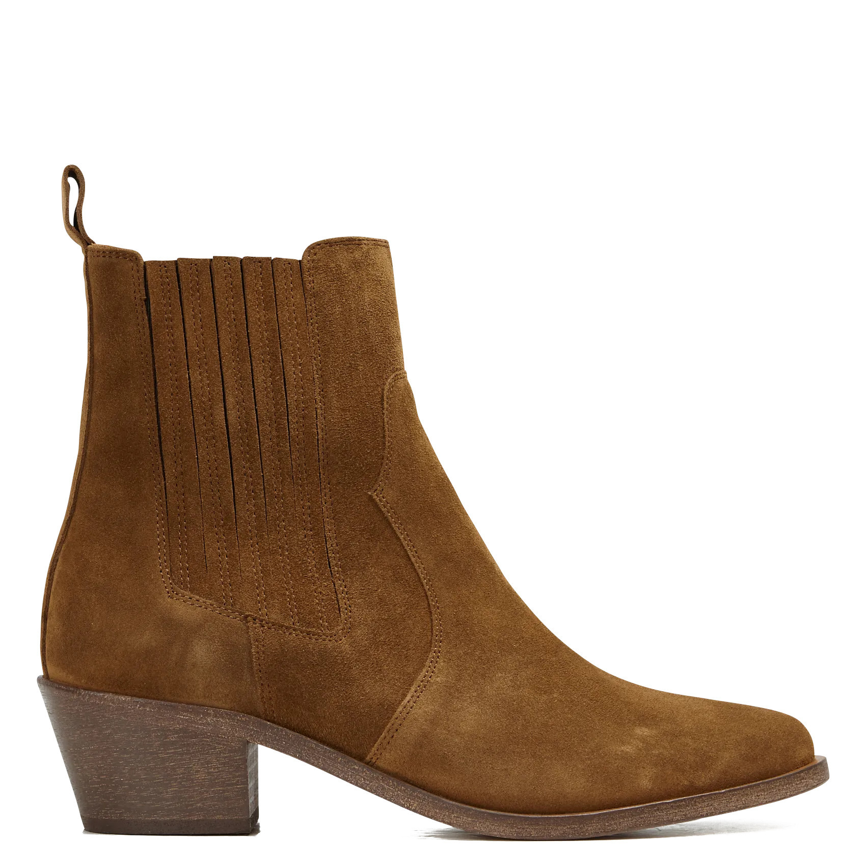 Anthology Paris - Santiags en cuir - Taille 36 - Marron | Place des tendances (FR)