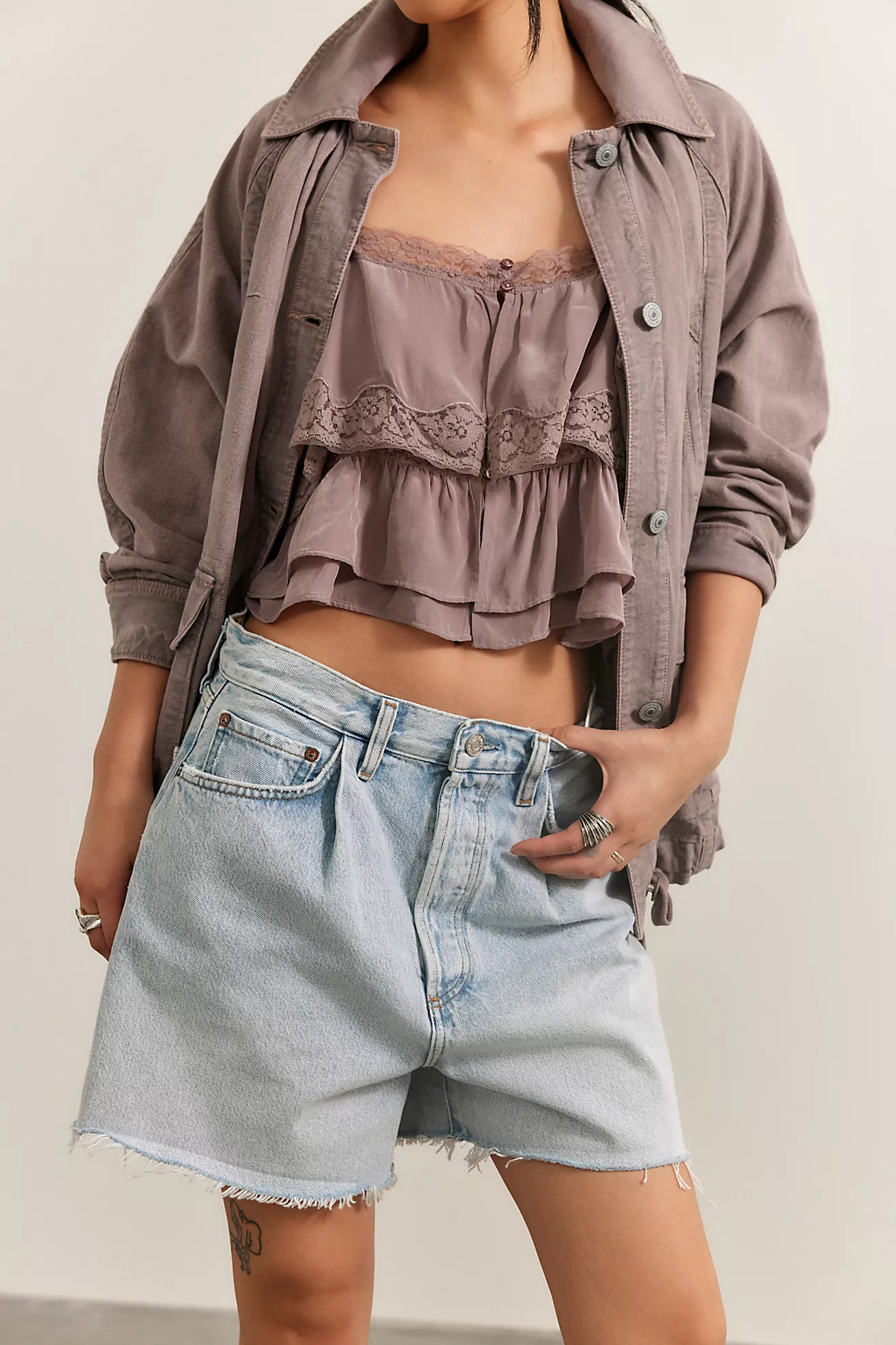 AGOLDE Rhoda Shorts | Free People (Global - UK&FR Excluded)