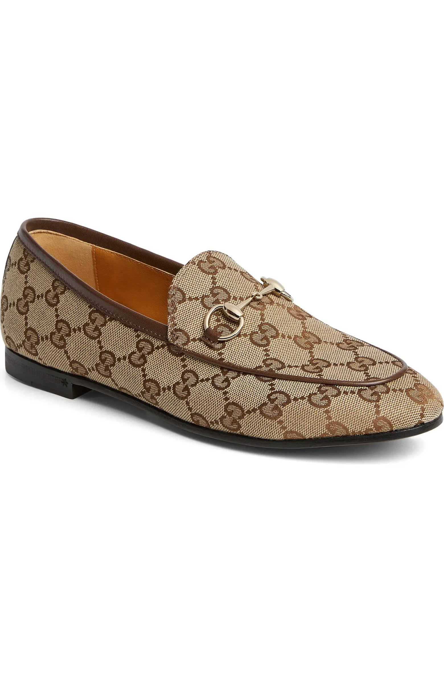 New Jordaan GG Supreme Canvas Loafer (Women) | Nordstrom