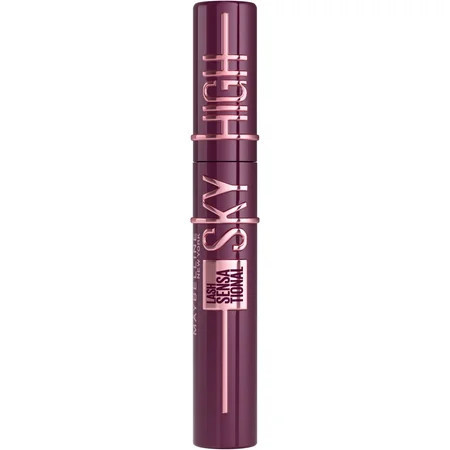 Maybelline Lash Sensational Sky High Washable Mascara Makeup Burgundy Haze 0.24 fl oz | Walmart (US)
