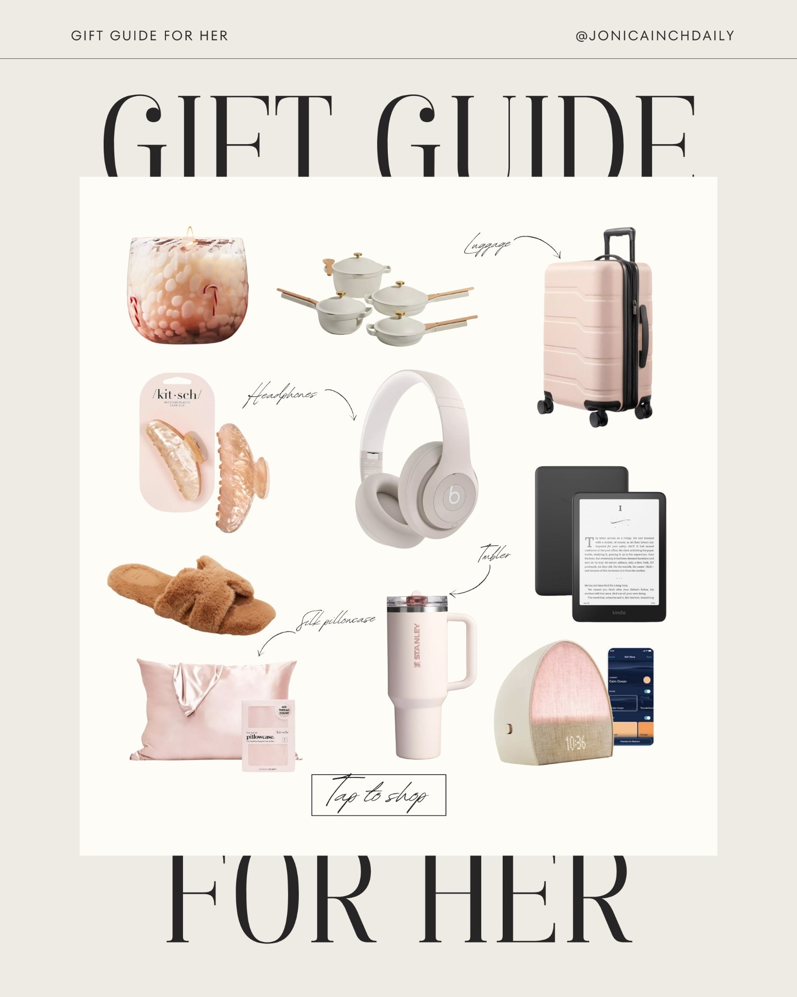 Gift guide for her🎄🩷

#LTKGiftGuide #LTKHoliday #LTKSeasonal