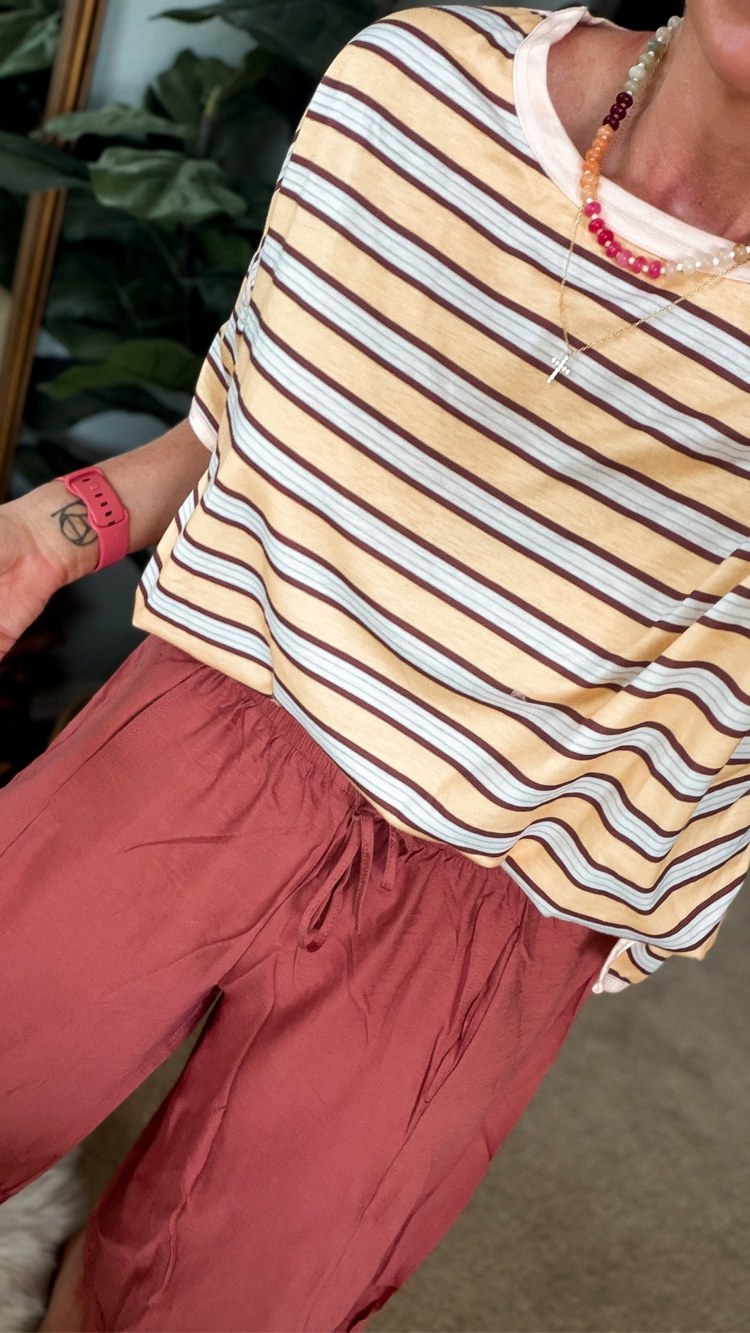 Anthropologie satin balloon pant look for less $128 vs $20 
Free people look for less tee only $15
All fit TTS 
Use happily10 for loopy code

#LTKootd #LTKOver40 #LTKSaleAlert