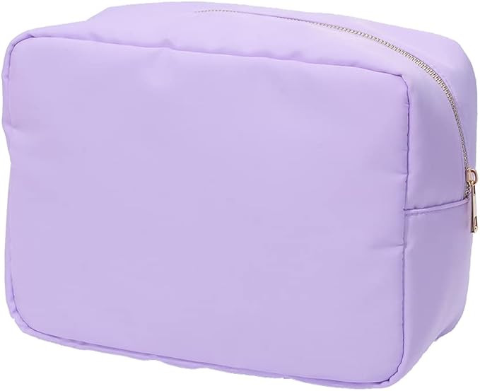 Amazon.com: YogoRun Super Extral Large Makeup Pouch Bag Travel Cosmetic Pouch Bag for Women (Purp... | Amazon (US)