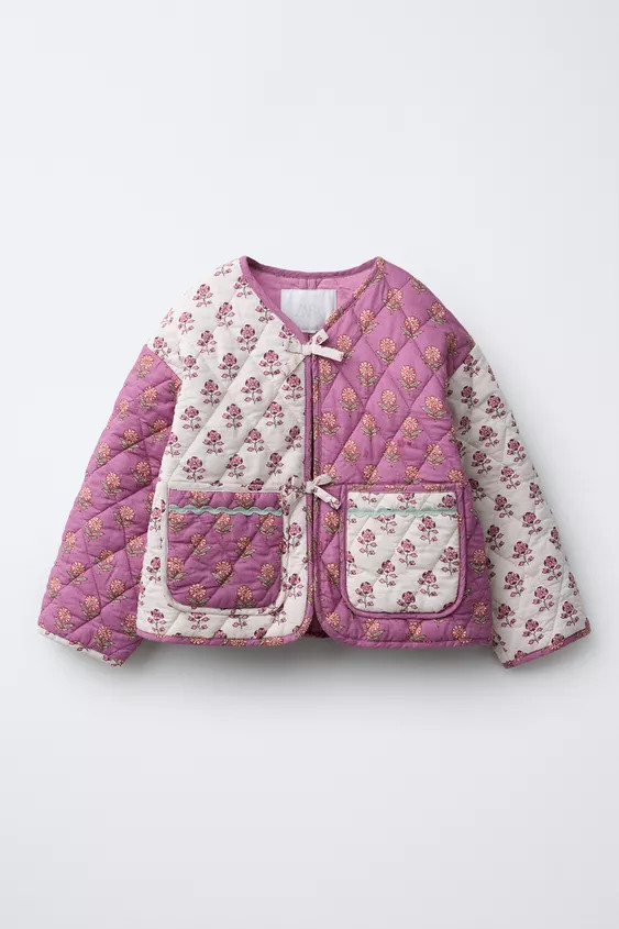 PATCHWORK PUFFER JACKET | Zara UK