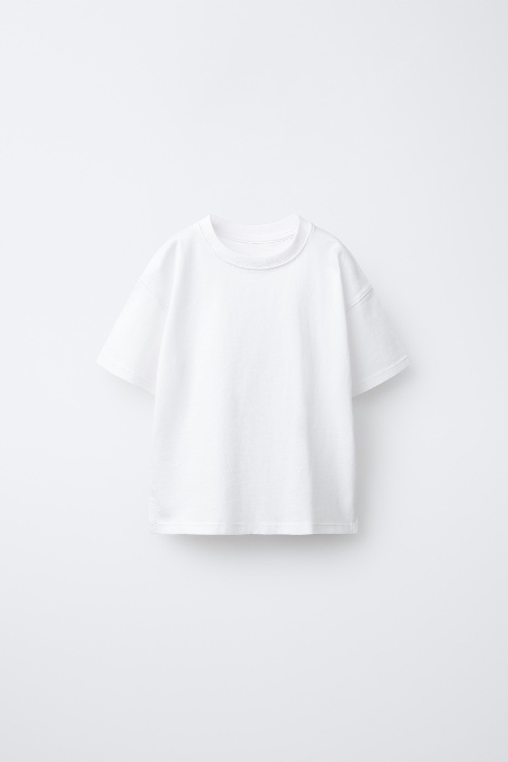 Zara - Basic T-Shirt - Kids - Blue - Kids | Zara US