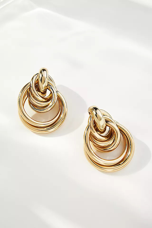 Layered Link Drop Earrings | Anthropologie (US)