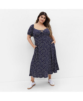 Plus Size Sky Midi Dress | Macy's