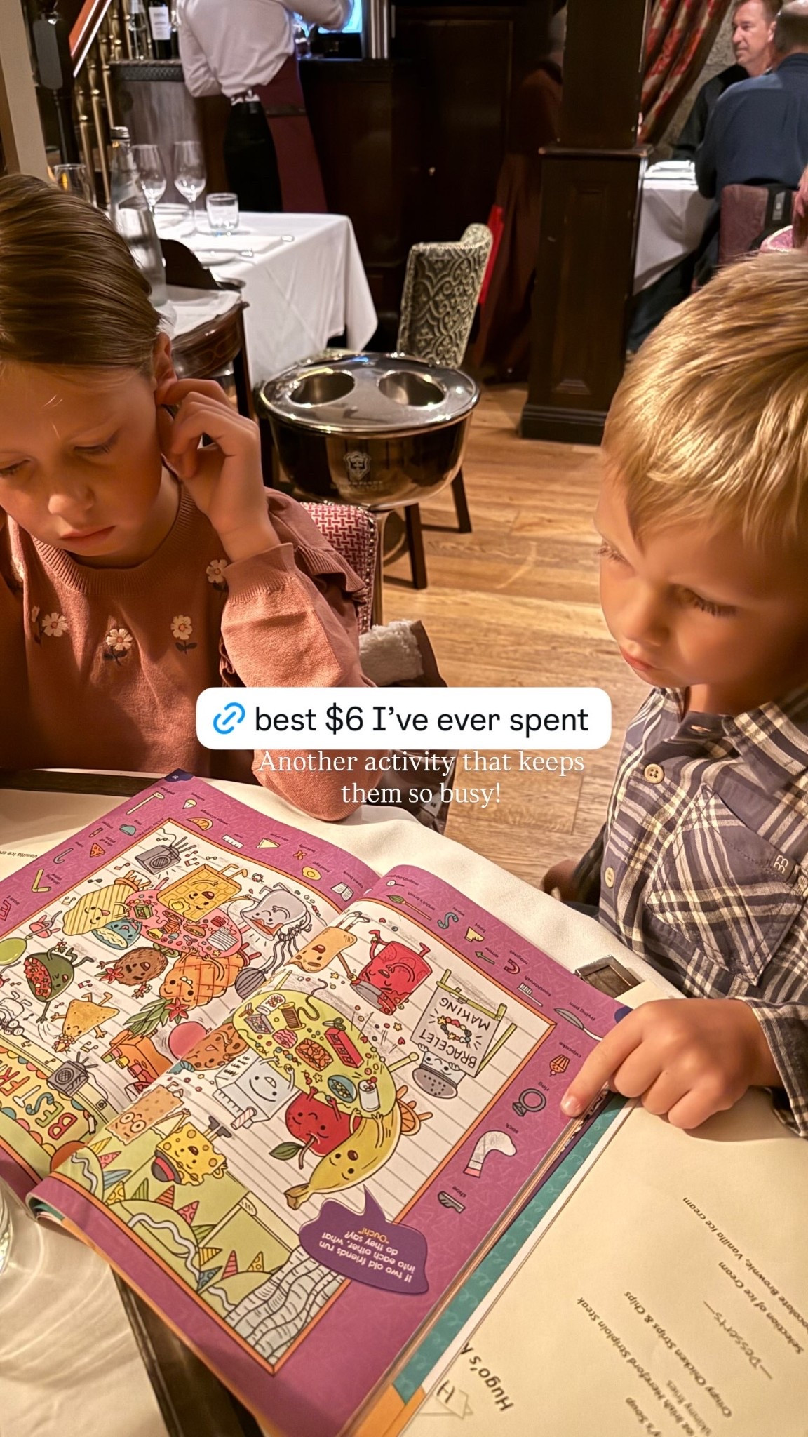 Another activity that keeps them so busy!