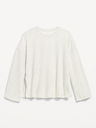 Bounce Lite Oversized Bell-Sleeve Tunic | Old Navy (US)