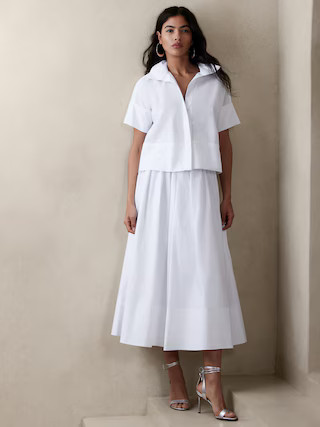 Laurel French-Cuff Shirt | Banana Republic (US)