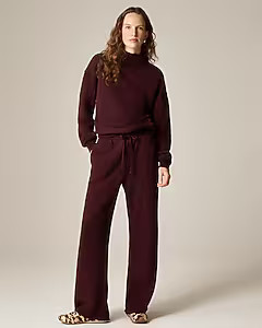 Heritage terry wide-leg sweatpant | J. Crew US