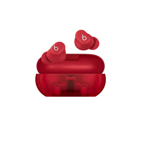 Beats Solo Buds - True Wireless Earbuds - Transparent Red | Walmart (US)