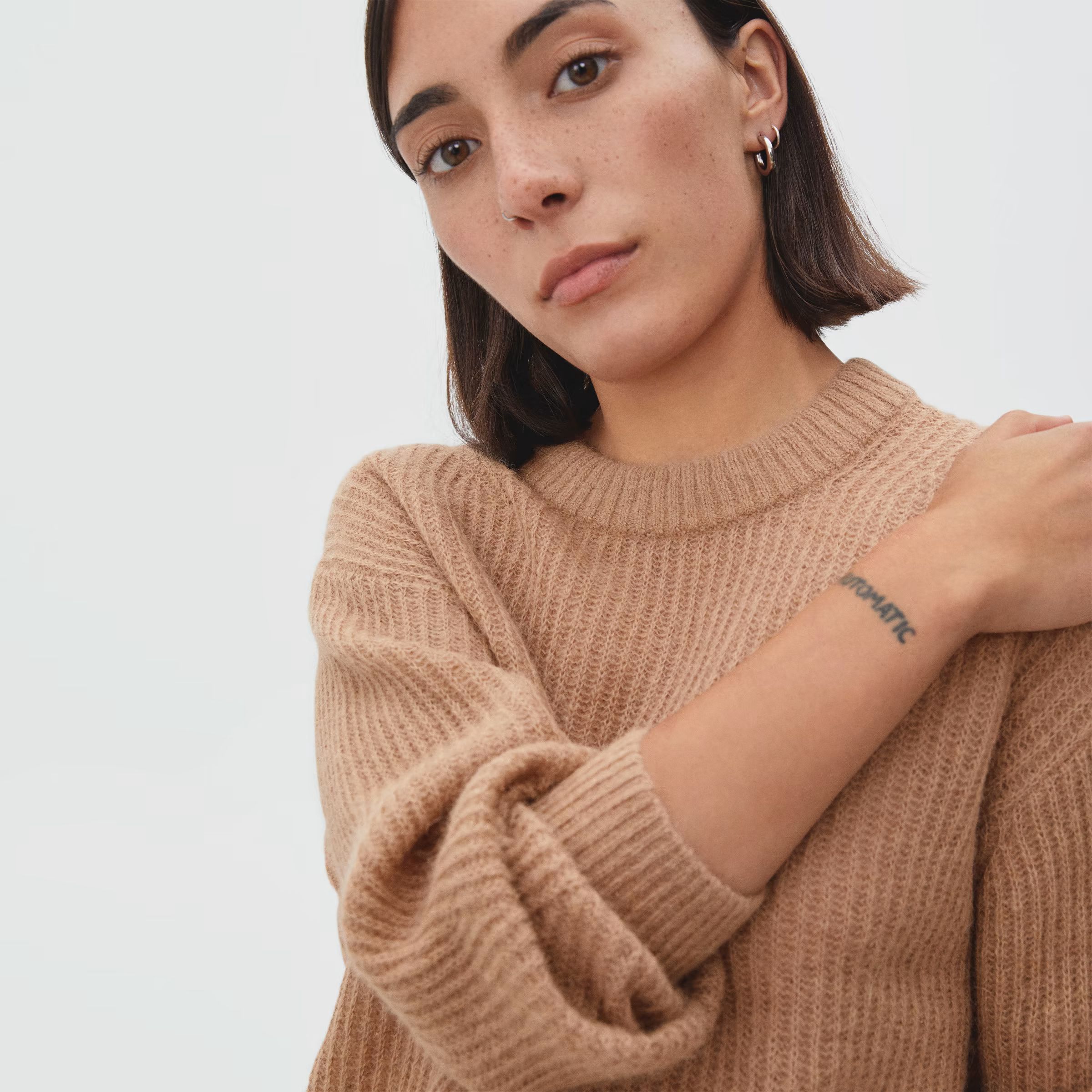 The Oversized Alpaca Crew | Everlane