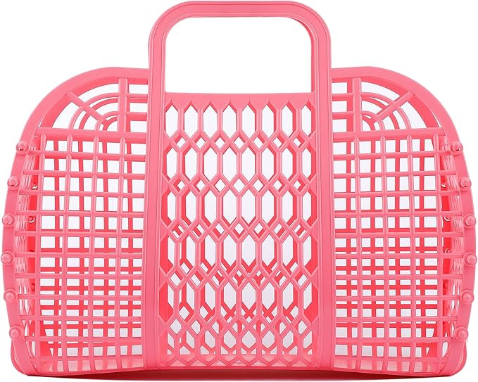 BABANA Jelly Bags - Beach Bags for Women | Large Tote Bag, Purse, Market Basket | Unique Beach Es... | Amazon (US)
