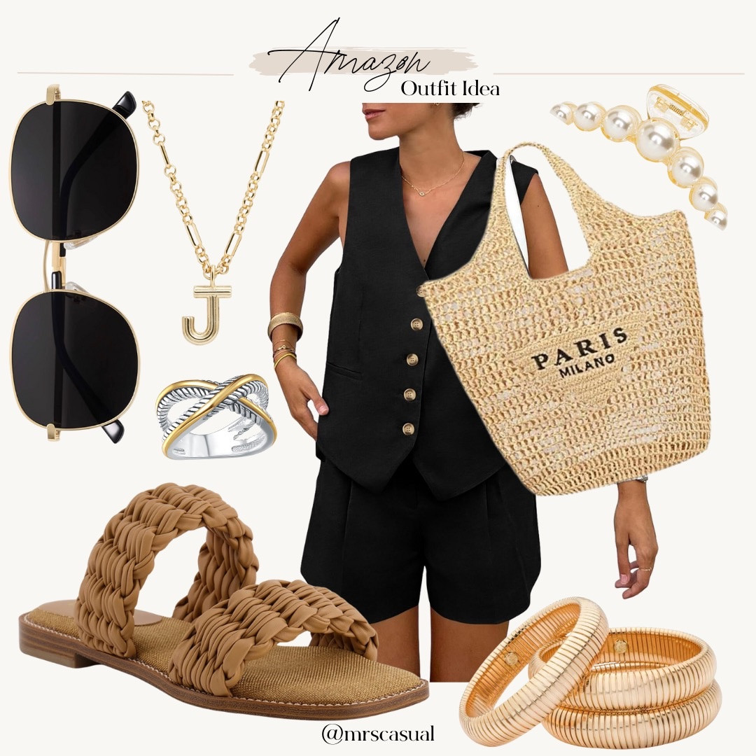 Minimal + classy + wearable = obsessed with this set 🖤
🔗⬇️


#LTKSeasonal #LTKootd #LTKOver40