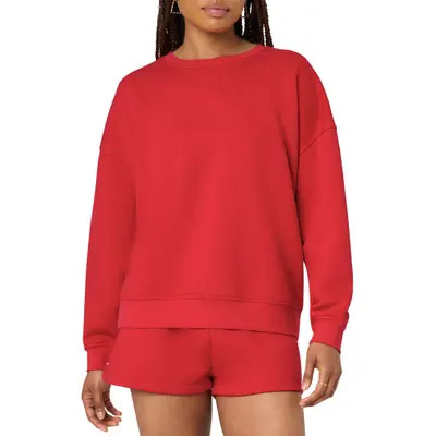 Florence by Mills Cozy Crush Oversize Sweatshirt in Millie Lavender at Nordstrom, Size Medium | Nordstrom