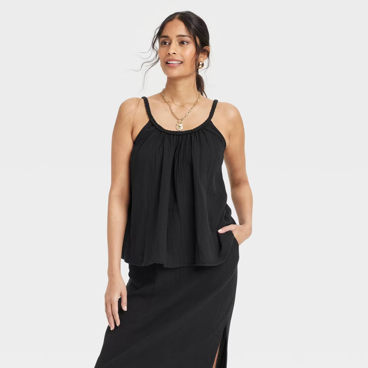 Women's Gauze Tank Top - Universal Thread™ | Target