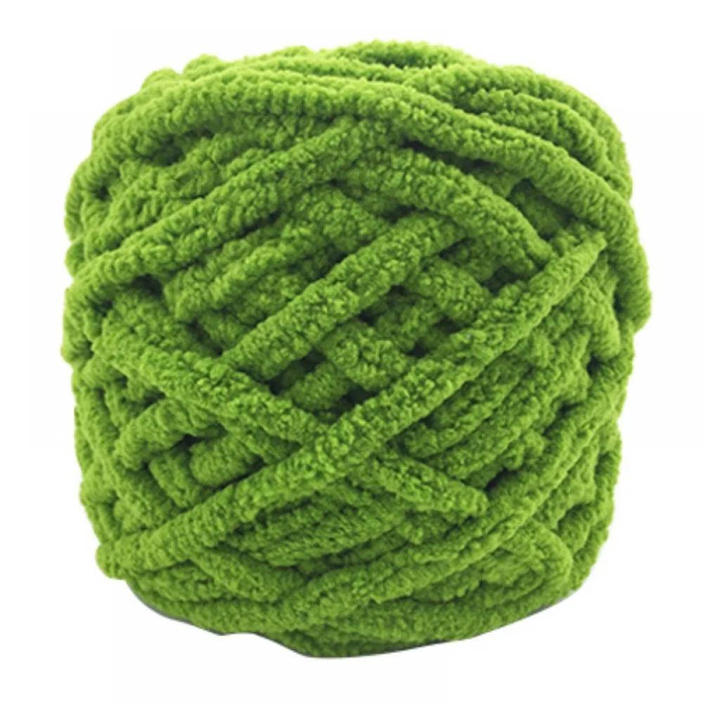 Chunky Knit Chenille Yarn, Jumbo Chenille Yarn Soft Blanket Yarn DIY Chenille Yarn Chunky Wool Ya... | Walmart (US)