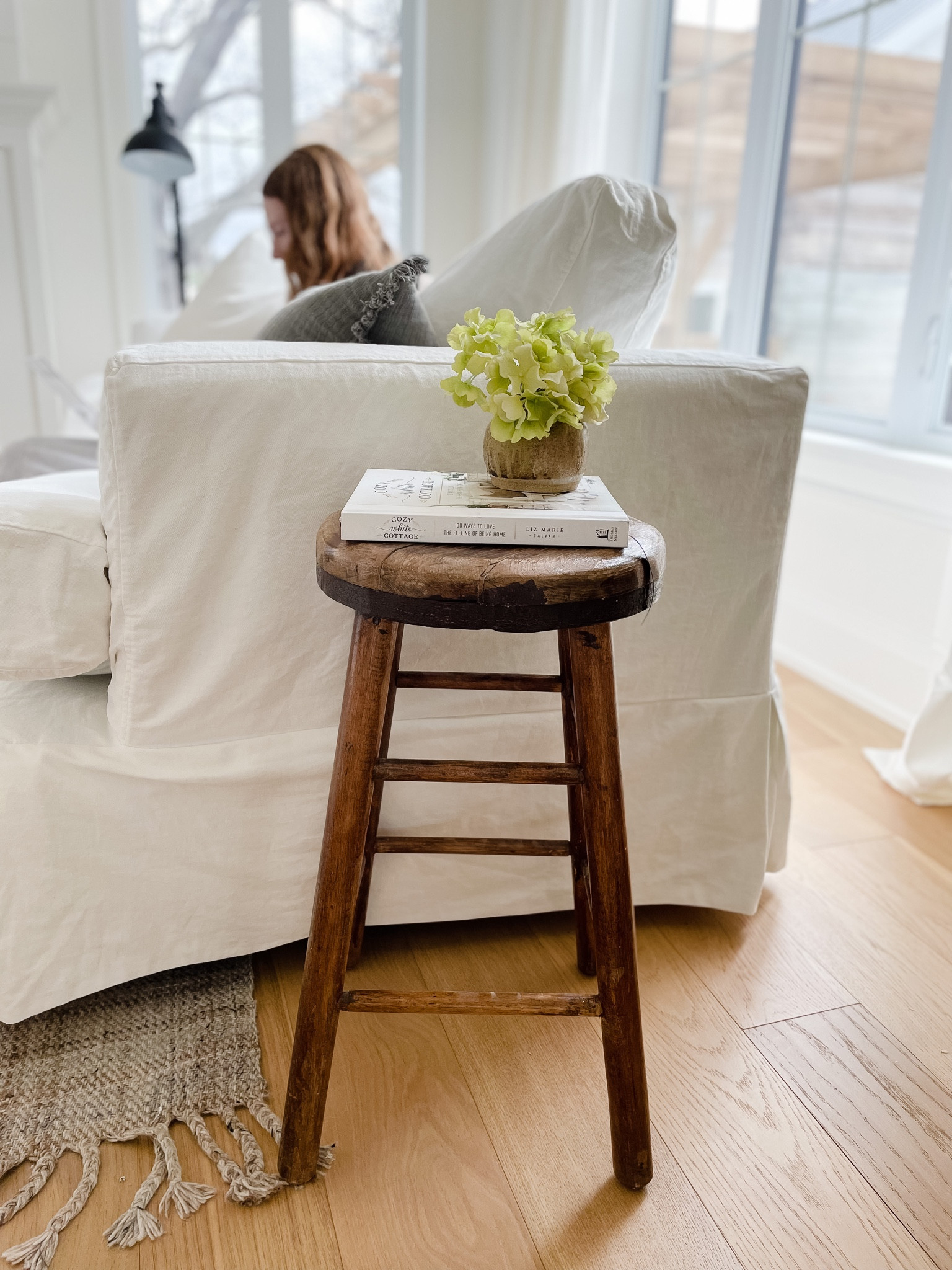 ADD VINTAGE FOR CHARACTER!
.
Simple stools for end tables are a must for a farmhouse chic look ☺️


#LTKstyletip #LTKFind #LTKhome