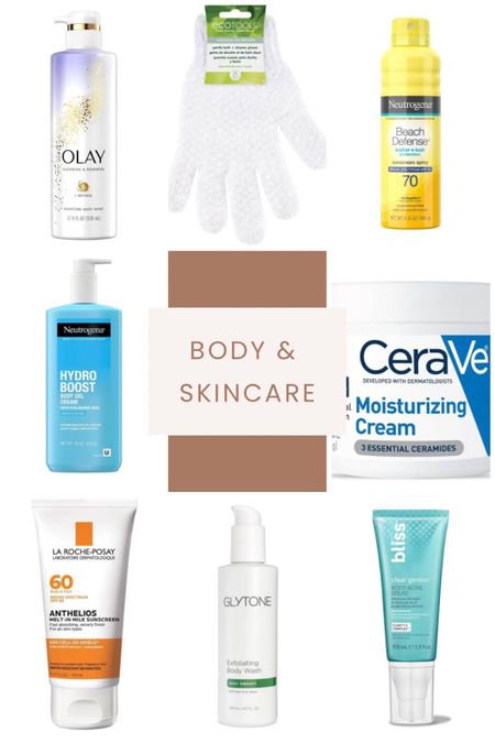 Body & Skincare - target & amazon. Keratosis Pilaris. Dry skin. Exfoliation. Sunscreen.

#LTKunder50 #LTKfamily #LTKbeauty