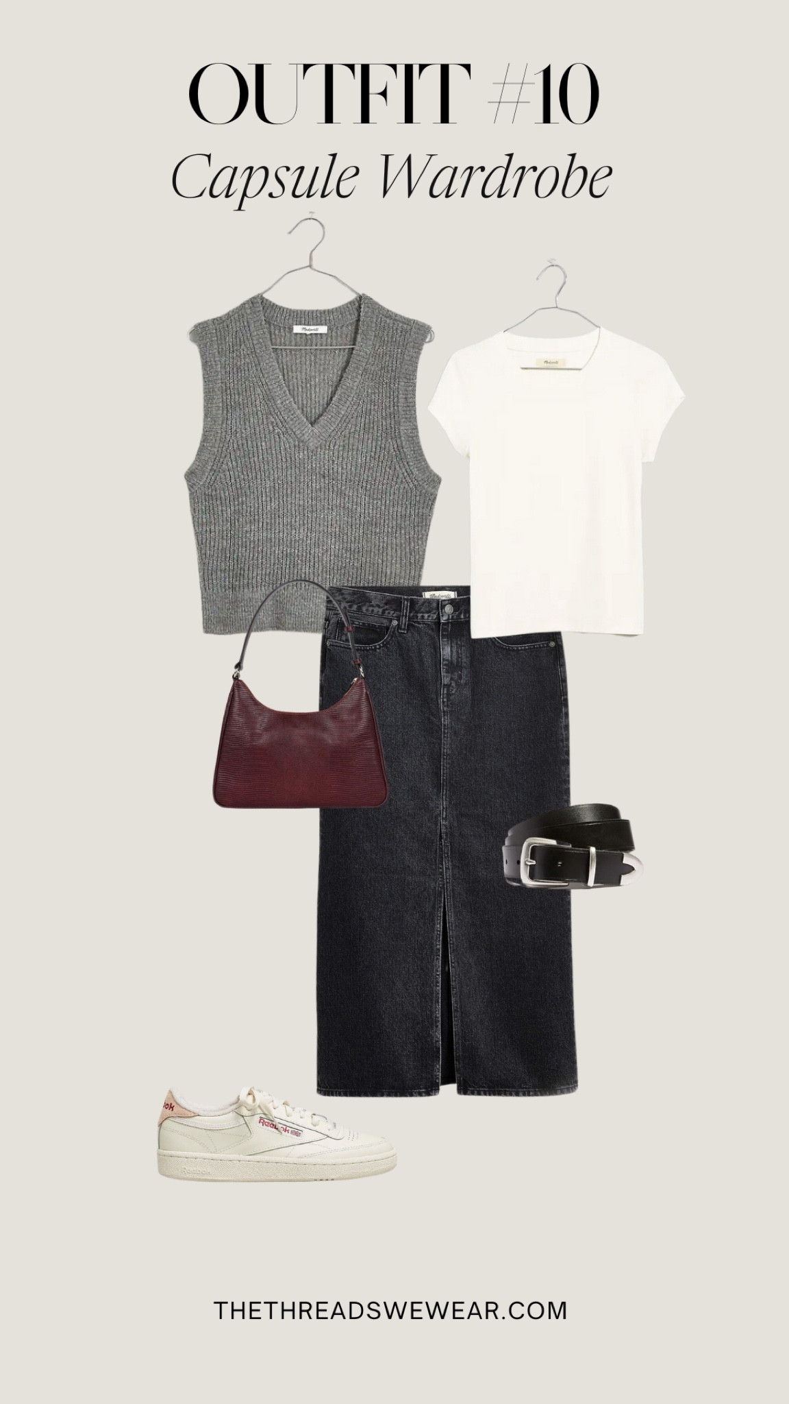 Outfit #10: Madewell 12 piece capsule 
20% off below

#LTKxMadewell #LTKstyletip #LTKsalealert