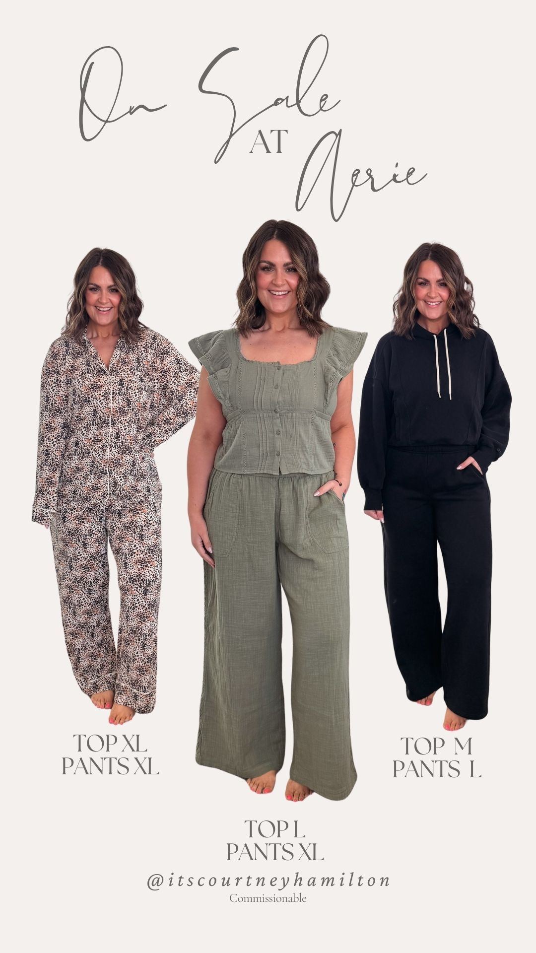 Aerie LTK Spring Sale!!
*sale code: Springltk20

spring sale, LTK sale, sale alert, midsize fashion, size 12, size14, courtney hamilton, spring fashion, cozy finds, matching set 

 

#LTKSpringSale #LTKMidsize #LTKSaleAlert