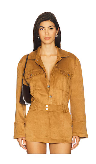 Monah Jacket in Ochre | Revolve Clothing (Global)