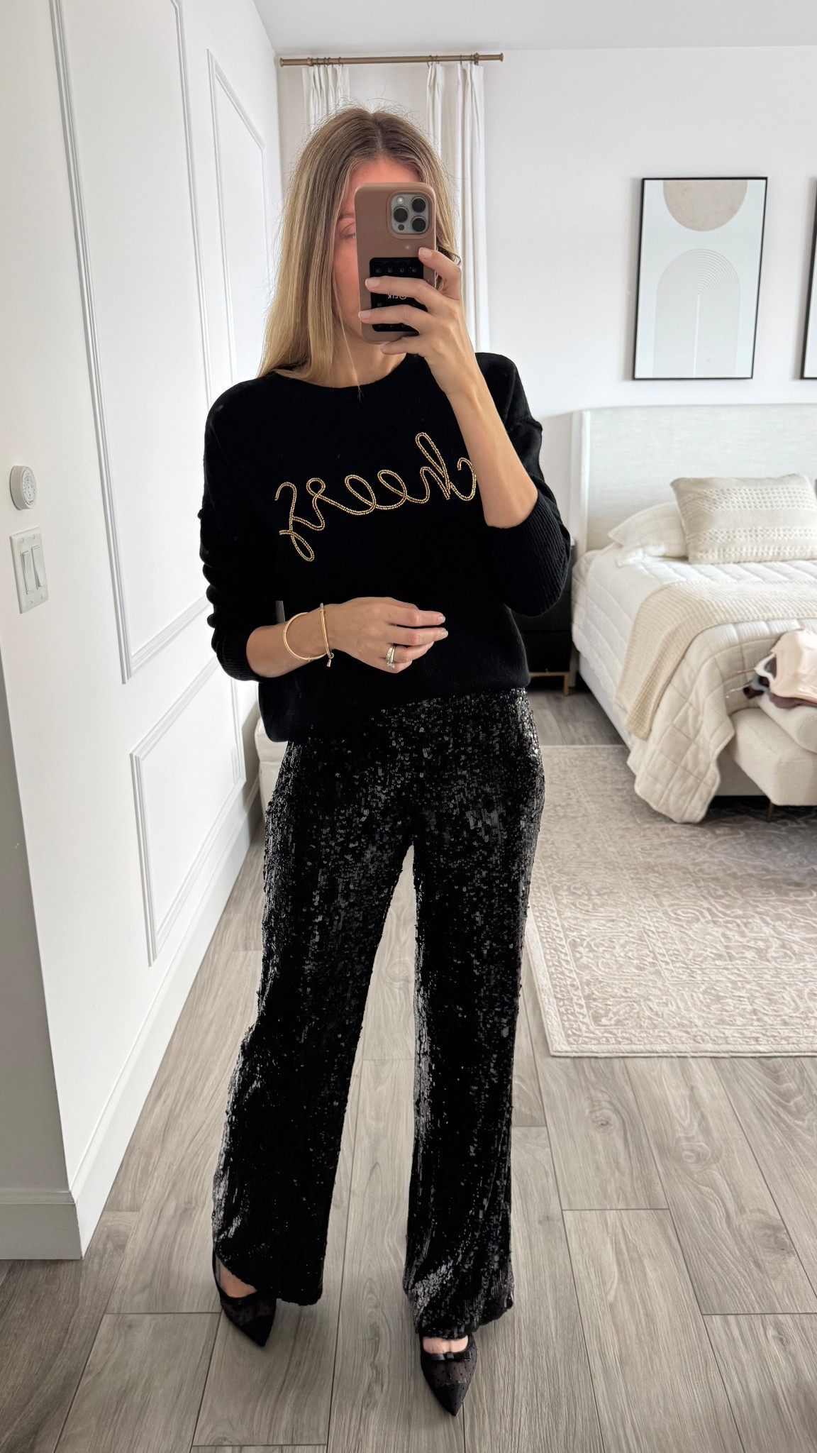 Perfect outfit for holidays or date night!
Gorgeous and elegant sweater that is also super comfy. This pants are also really chic and very put together. Everything fits true to size and I am wearing size small 
First to shop (Nordy club members): 11/5 9pm - 11/6 8:59pm online, 11/6 in store

@NordstromRack, #NordstromRackPartner #RackScore



#LTKStyleTip #LTKHoliday #LTKU