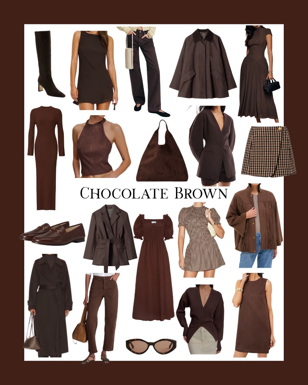 Chocolate Brown for Fall

#LTKSeasonal #LTKWorkwear #LTKStyleTip