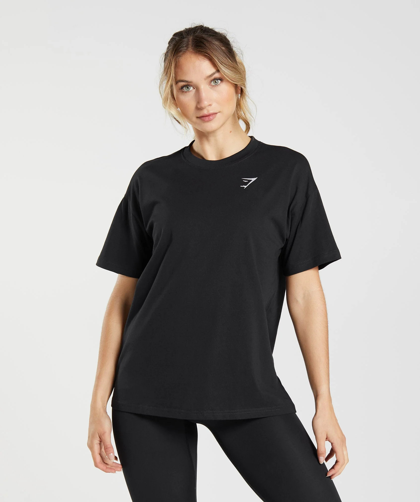 Gymshark Training Oversized T-Shirt - Black | Gymshark US