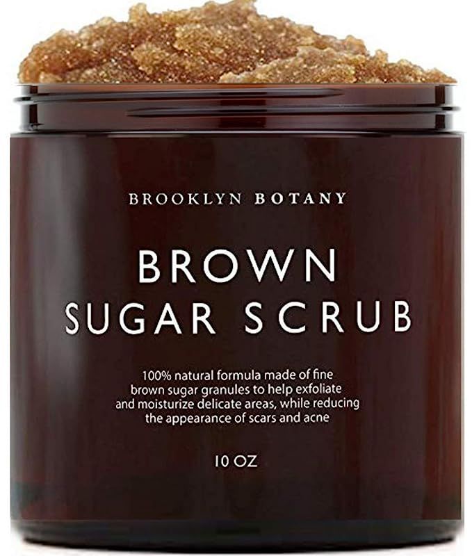 Brooklyn Botany Brown Sugar Body Scrub - Great as a Face Scrub & Exfoliating Body Scrub for Acne ... | Amazon (US)