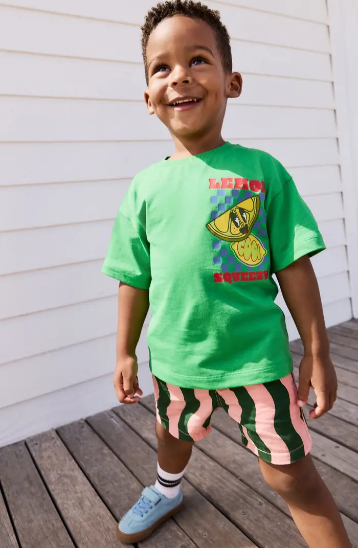 NEXT Kids' Lemon Cotton Graphic T-Shirt | Nordstrom | Nordstrom