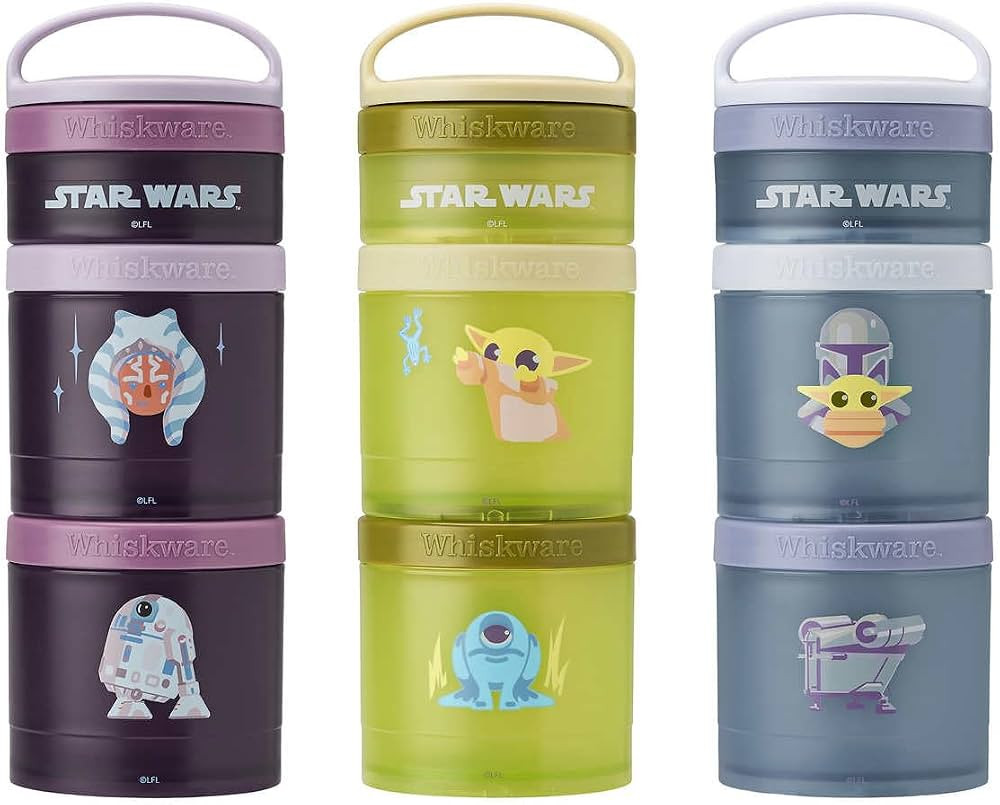 Whiskware - Stackable Snacking Containers, 3 Pack, The Mandalorian | Amazon (CA)