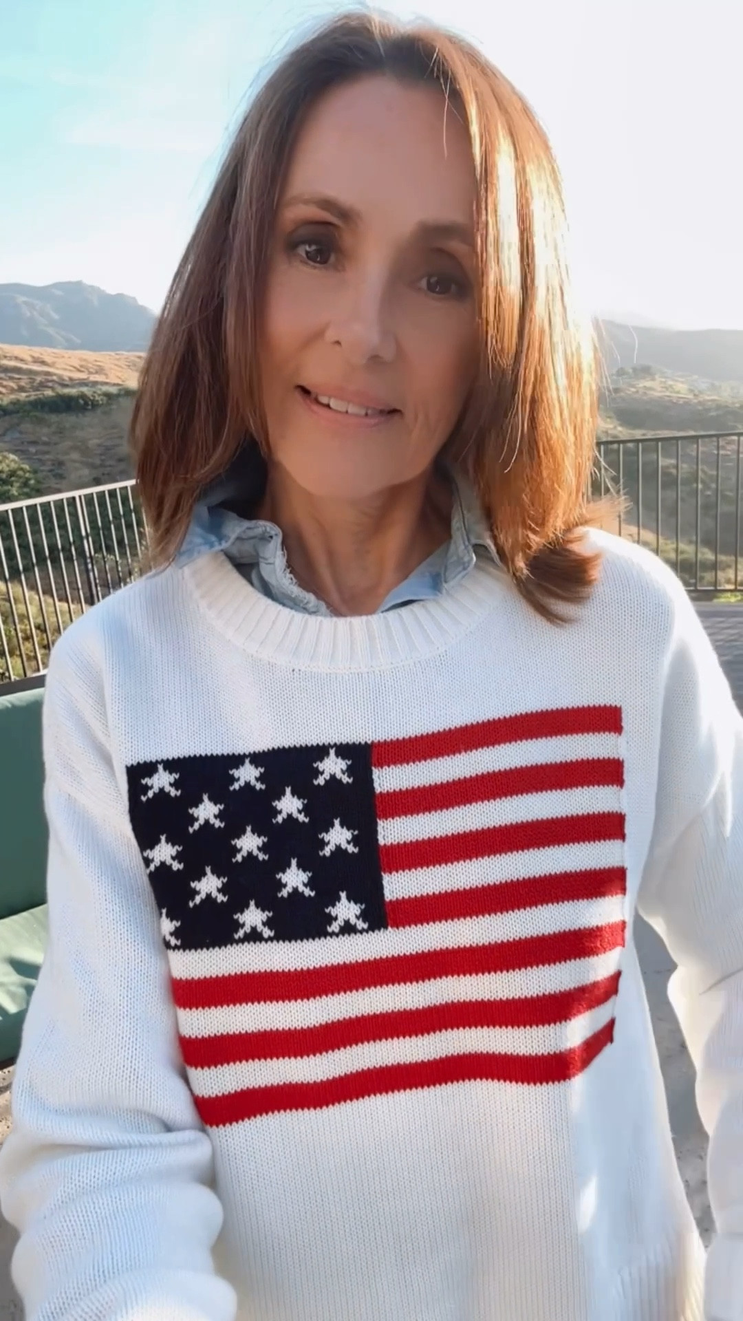 When the sun sets it’s time to pull on a sweater 🌅 
Upcoming Memorial Day, 4th of July, summer Olympics and celebrations 🇺🇸 get yours early & be prepared! 

#LTKootd #LTKSeasonal #LTKdayinmylife