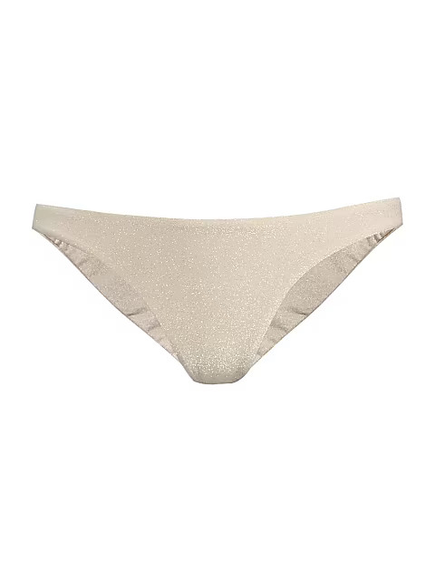 Shimmering Low-Rise Bikini Bottom | Saks Fifth Avenue