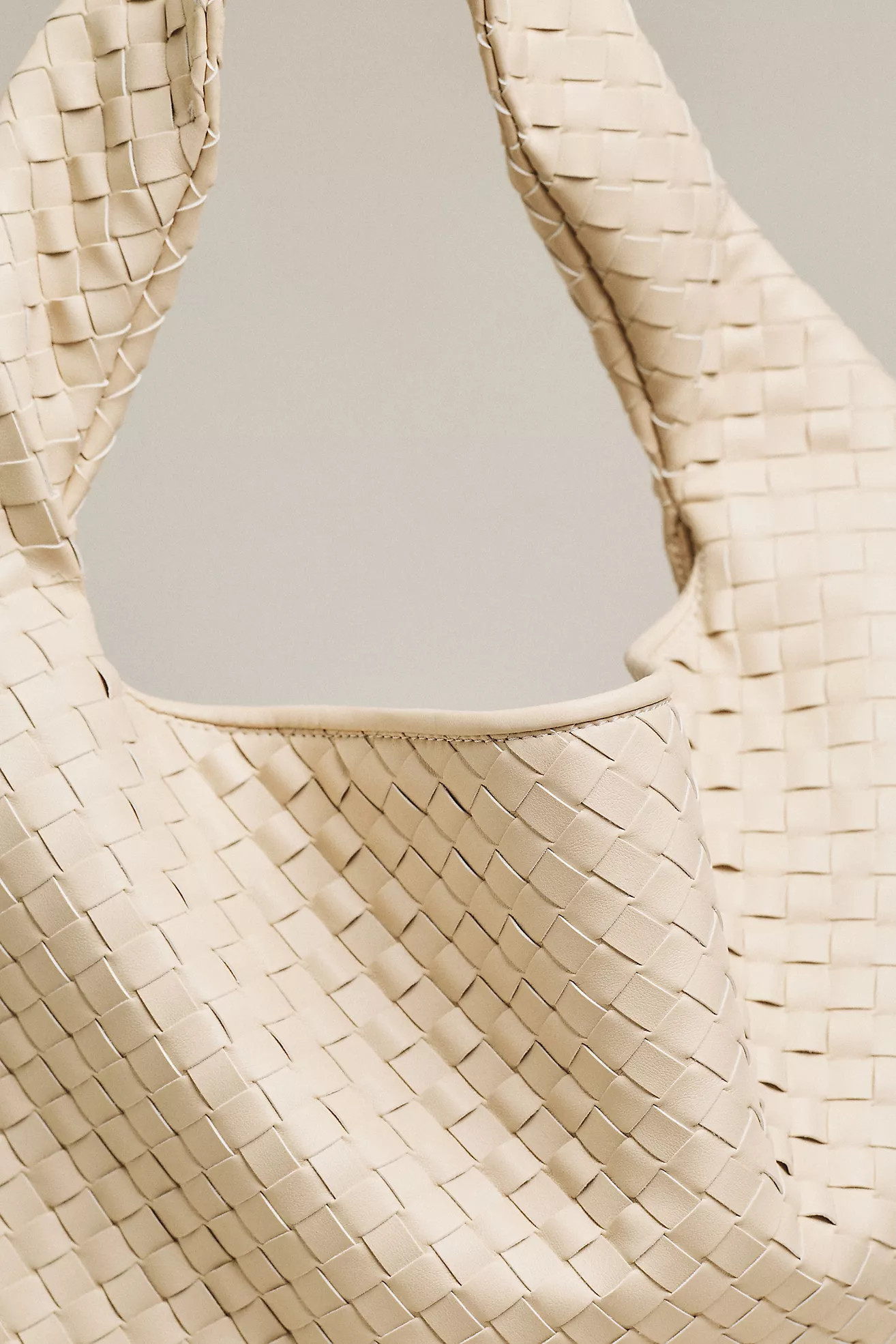 Calla Oversized Woven Shoulder Bag | Anthropologie (US)