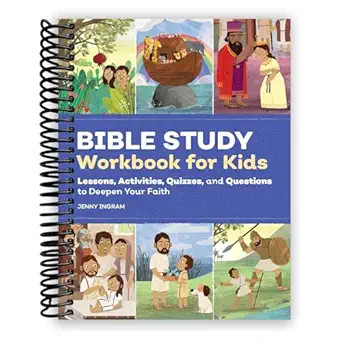 Bible Study Workbook for Kids: Lessons, Activities, Quizzes, and Questions to Deepen Your Faith [... | Amazon (US)