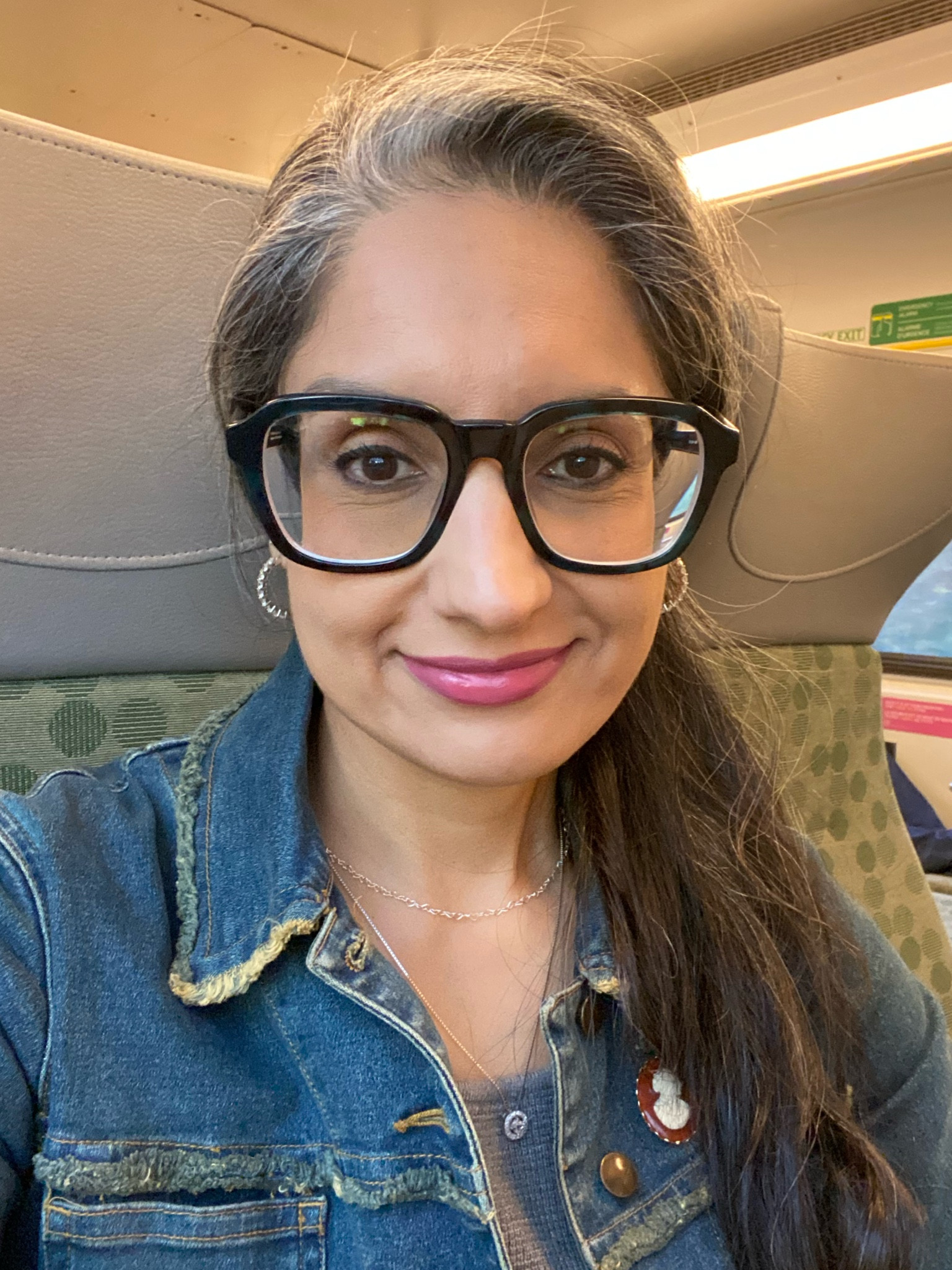 Menopause convention makeup

This was a 13 hour day so I kept my skin light and applied a long lasting lipstick.