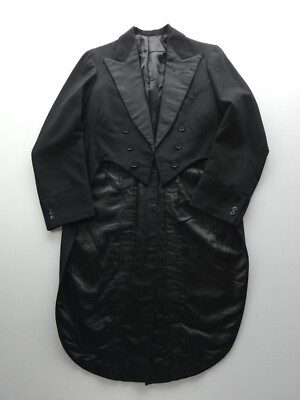 Antique 1920s Pulford & Sons Black Dinner Jacket Tailcoat Formal Dress Small | eBay UK