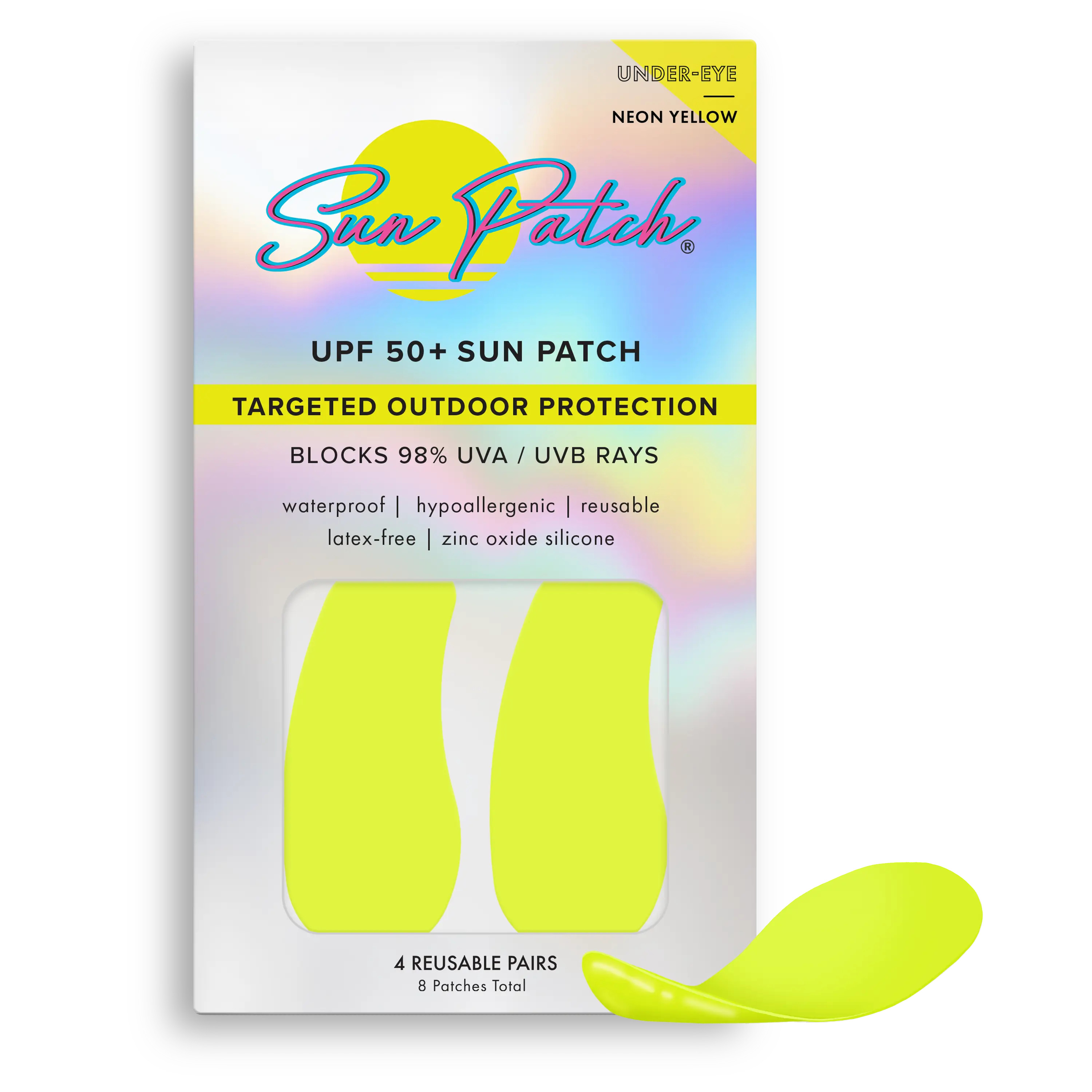 Under-Eye UV Protection Neon Yellow | Sun Patch