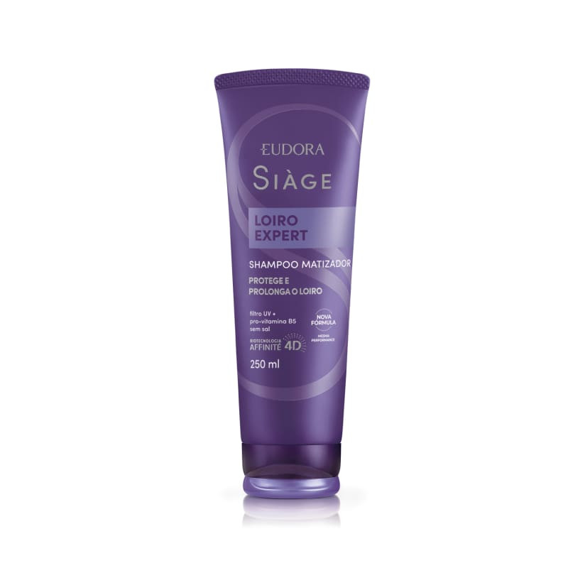 Shampoo Desamarelador Siàge Loiro Expert 250ml | Eudora | Eudora (BR)