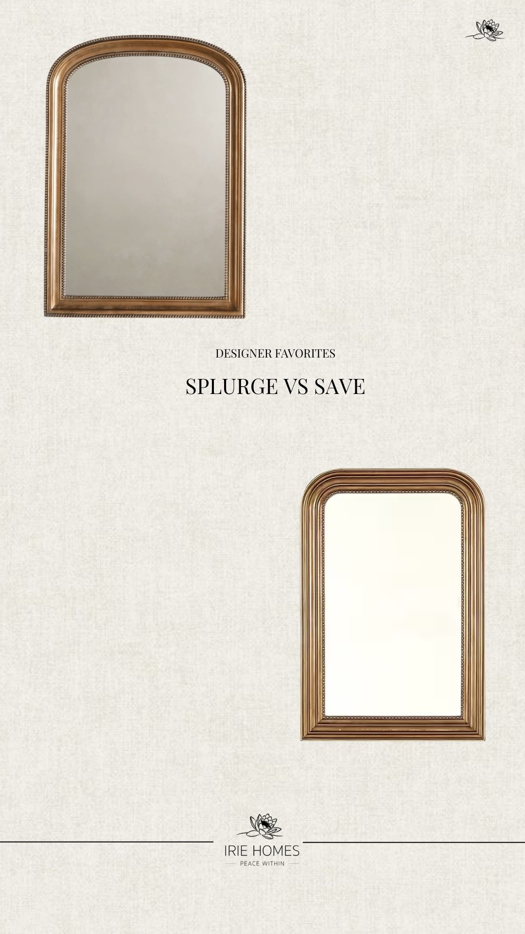 Designer favorites you NEED: Splurge vs Save Edition 🤭

#LTKHome #LTKSaleAlert